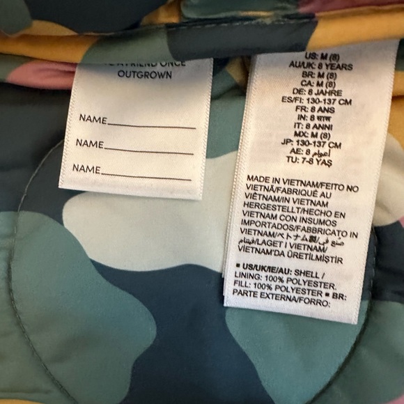 NWT/ Amazon Essentials Puffer Vest/ Size 8 - Picture 6 of 7